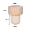 19mm 'Border Collie' Wooden Bottle Stopper/Cork (BS00029531)