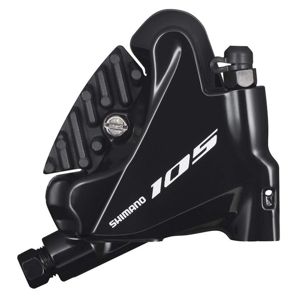 Shimano BR-R7070 IBRR7070RDRFL Rear Resin Pad (L02A) with Fins, Flat Mount, Hydraulic Brake for Discs, Black