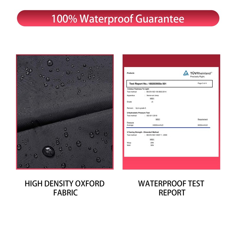 WLEAFJ Fire Pit Cover Round for Fire Pit 22 Inch