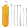 ( ) Premium Portable Earpick 6-Piece Set Yellow / ( )휴대용 고급형 귀이개 6종 세트 옐로우