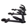 Wowser Nautical Cast Iron Ship Anchor Wall Hooks, 6 Inches,