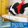 TKODNYD Half-Round Cap Stand for Baseball Caps, 2 Pieces No