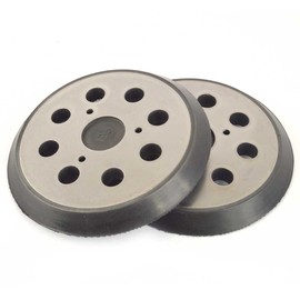 Superior Electric RSP 26-K 5 Inch Sander Pad Hook and Loop For Dewalt, Porter Cable,Black and Decker (2/Pack)