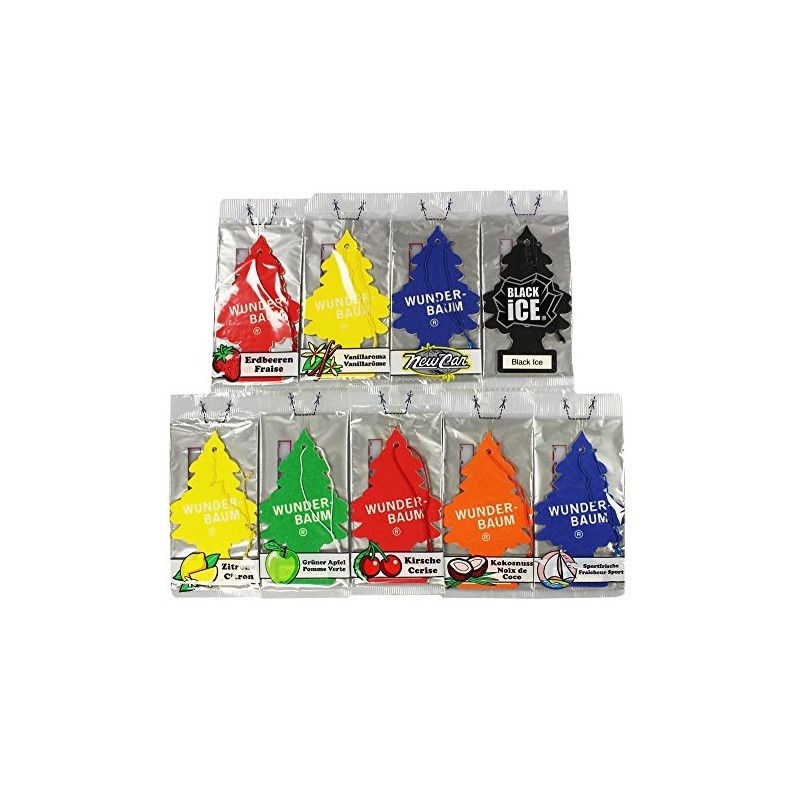 Wunderbaum by Com-Four® Auto-Duft und -Lufterfrischer in einem