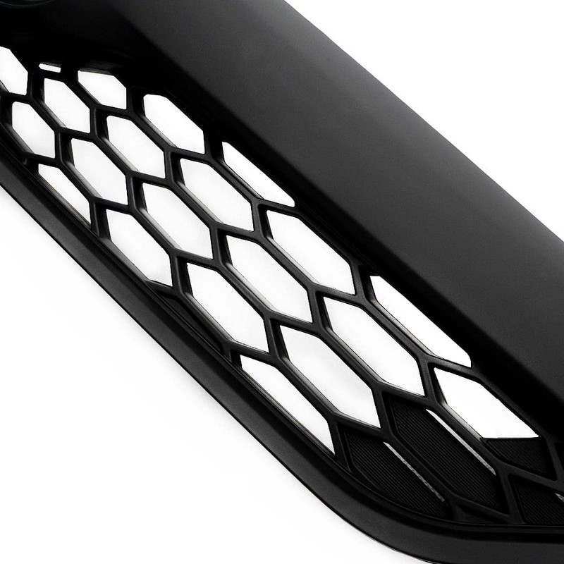 PIT66 Grille Front Upper Bumper Grille Guard Matte Mesh Front