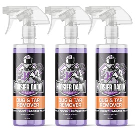 Hoosier Daddy 16oz Car Bug & Tar Remover - Fast-Acting Formula Dissolves Tough Bugs, Tar, & Sap - Easy Spray-On, Wipe-Off Solution for a Spotless Polished Finish(3-Pack)