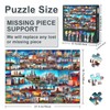 1000 Stück Städtische Architektur Puzzles Für Erwachsene Herausfordernde Gebäude Puzzles