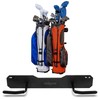 GoSports Wall Mounted Golf Bag Storage Rack - Holds 2