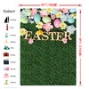 Dudaacvt 6x9ft Easter Backdrop Happy Easter Backdrops Easter Green Grass