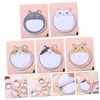 jojofuny Cute Cartoon Cat Memo Pads Portable Note Stickers for