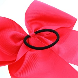Lazos elásticos para el pelo para niñas (FD3), B, 7 inch wide Hair Bows