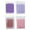 Shozzle Micro Mini Cotton Swab 400 Set Thin Brush Ultra-fine Work Eyelash Extensions, 4 Sets, 100 Pieces / 쇼즐 마이크로 미니 면봉 400set 얇은 브러쉬 초미세 작업 속눈썹연장, 4세트, 100개입