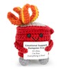 Dalycro Emotional Dumpster Crochet Fire Handmade Dumpster Doll with Positive