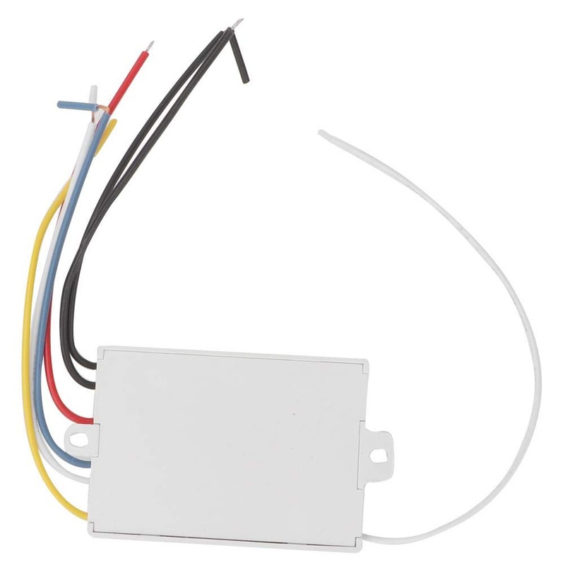 220V Wall Switch with Remote Control On/Off Wireless 3 Way