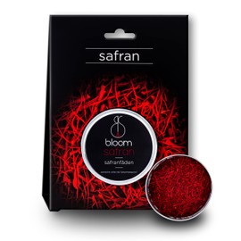 Saffron 2 g | Super Negin Saffron Threads of the Top Category I bloom safran | Saffron Azafran Spices for Paella, Risotto, Fish, Meat, Rice Dishes, Saffron Tea