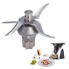 Mixer Knife Head Cover Stainless Steel Blender Blade Replacement for