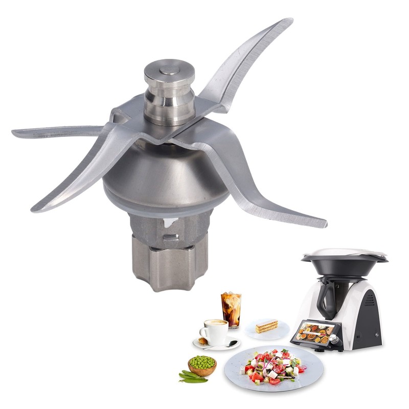 Mixer Knife Head Cover Stainless Steel Blender Blade Replacement for