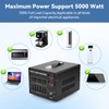 5000W Voltage Transformer Step Up/Down, 110V/220V Voltage Converter, Manual Rewiring