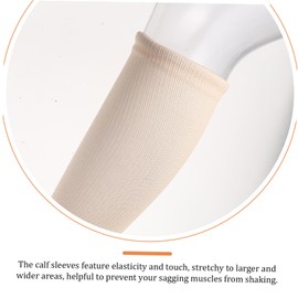 ORFOFE 2pairs Compression Stockings for Men Calf Compression Socks Sports Calf Sleeves Leg Sleeves