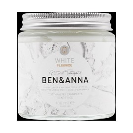 BEN & ANNA Toothpaste with Fluoride, White