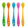 Rotho Babydesign Zoo Line Long Weaning Spoons (Pack of 5)