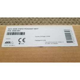 Axis NEW ACC AXIS 216FD PENDANT WHITE , P/N: 5500-891 AXIS COMMUNICATIONS