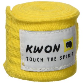 KWON 4053800 Boxing Bandage Elastic Yellow