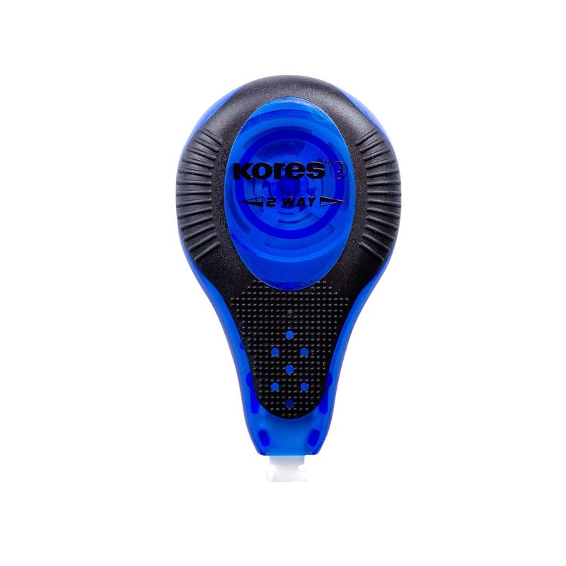 Kores - 2Way Correction Tape - Neon-Themed Roll On Correction,