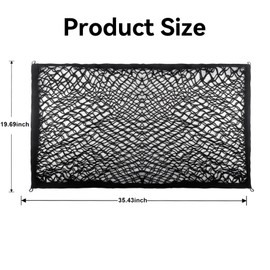 Klmnop T-top Storage Bag for Boat, Waterproof Mesh Boat Bag Holds up to 6 Type II Life Jackets with Elastic Rope for Boat Yach(Black)