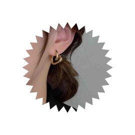 Yheakne Boho Heart Hoop Earrings Gold Hollow Heart Stud Earrings Vintage Heart Huggie Earrings Hollow Out Heart Earrings Jewelry for Women