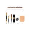 FIVGACE Kit de maquillaje profesional multicolor portátil para viaje completo