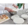 Reusable Fabric Bowl Covers for Bread Proofing - Washable, Dye-free,