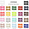 Stepace [2 Pairs Half Round Shoe Laces 1/4" Width 30"-72"