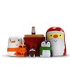 Cute Nesting Dolls Matryoshka Doll Russian Handmade Wooden Dolls Cartoon