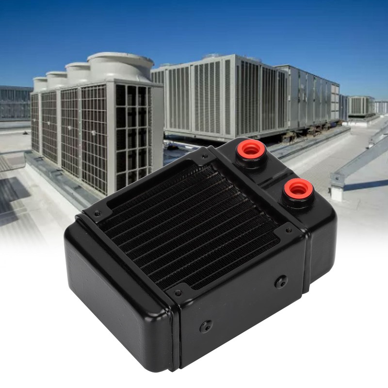 Water Cooling Radiator Mini Aluminum Alloy Heat Sink Liquid Cooling