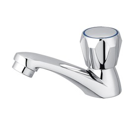 Bifordo Sink Tap, Stainless Steel Bathroom Tap Cold Only, Club Tap, Chrome Tap for the Sink
