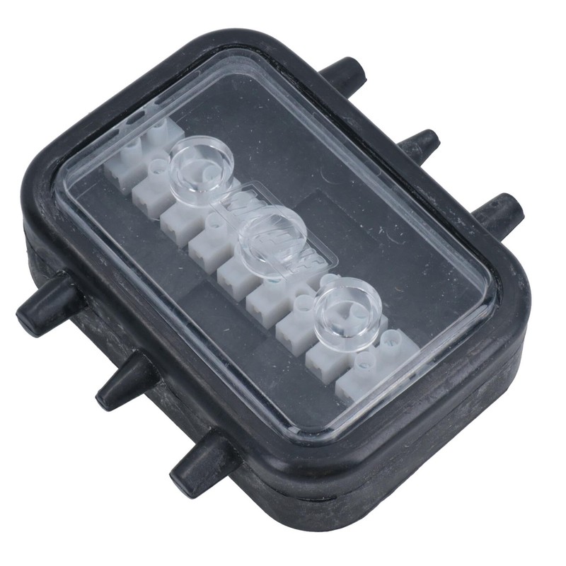 AB Tools 10 Way Trailer Electrical Junction Box Rubber Housing