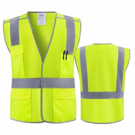 Lunchneoo safety vest (US, Alpha, Large, X-Large, Regular, Regular, orange)