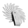 Radius gauge, radius gauge 25-50, radius display, stainless steel radius