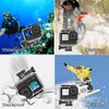 KETOPKIN 60M/196FT Waterproof Case for GoPro Hero12 Black/Hero11 Black/Hero10 Black/Hero9