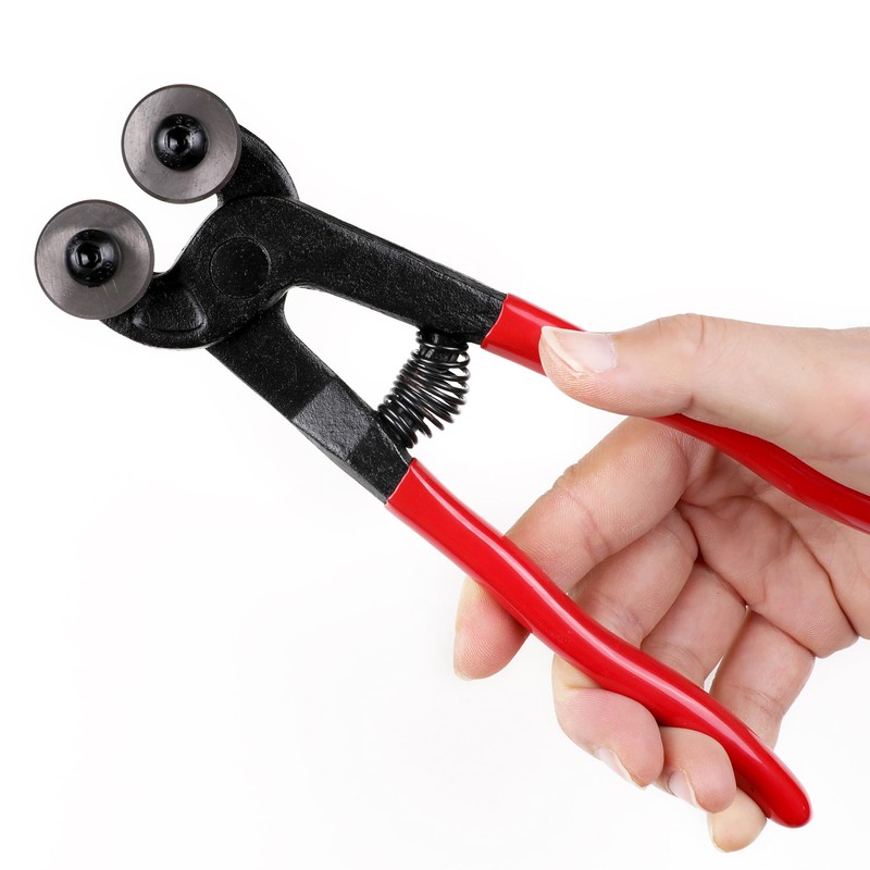 Glass Tile Nippers - Heavy Duty Wheeled Glass Mosaic Nipper