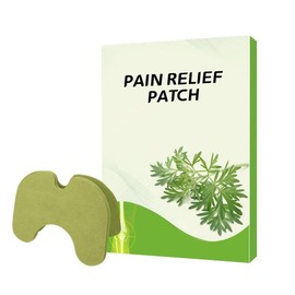 40 Stück Knieschmerzlinderung, pflanzliche Kniepflaster zur Schmerzlinderung, natürliche Schmerzlinderung, Wermut für Knie, Nacken, Schulter, Gelenk- und Muskelkater, Knieschmerzen