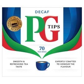 Pg Tips Decaf 70 Tea Bags 203g
