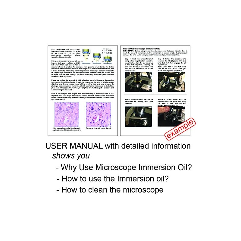 Microscope Immersion Oil, Type A, 1/2 Oz (15 mL) in