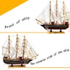 Lizipai Handmade Crafts Sailing Ocean Theme Smooth Sailing Model Mediterranean