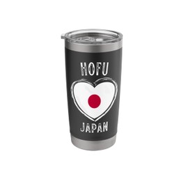 Japan Flag Heart Hofu City Stainless Steel Insulated Tumbler