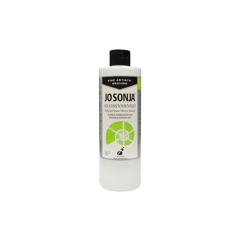 Jo Sonja Polyurethane Varnish Gloss - 16oz Bottle