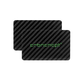 CRBNCNCPT® 2 x Carbon Fibre EC Card - Credit Card | Snow Slider - Doser - Chopper - Plate | Antistatic | Powder Angie