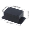 Project Box ABS Plastic Black Electrical Boxes IP65 Waterproof DIY