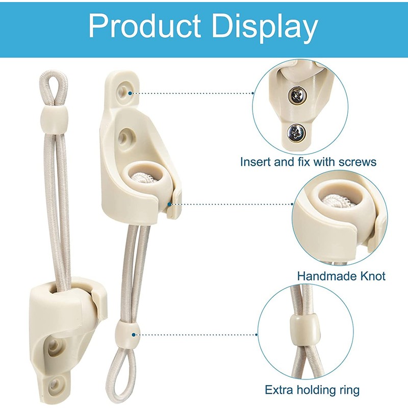 Lihopefe Reemplazo Universal de persianas enrollables Exteriores e Interiores (Kit
